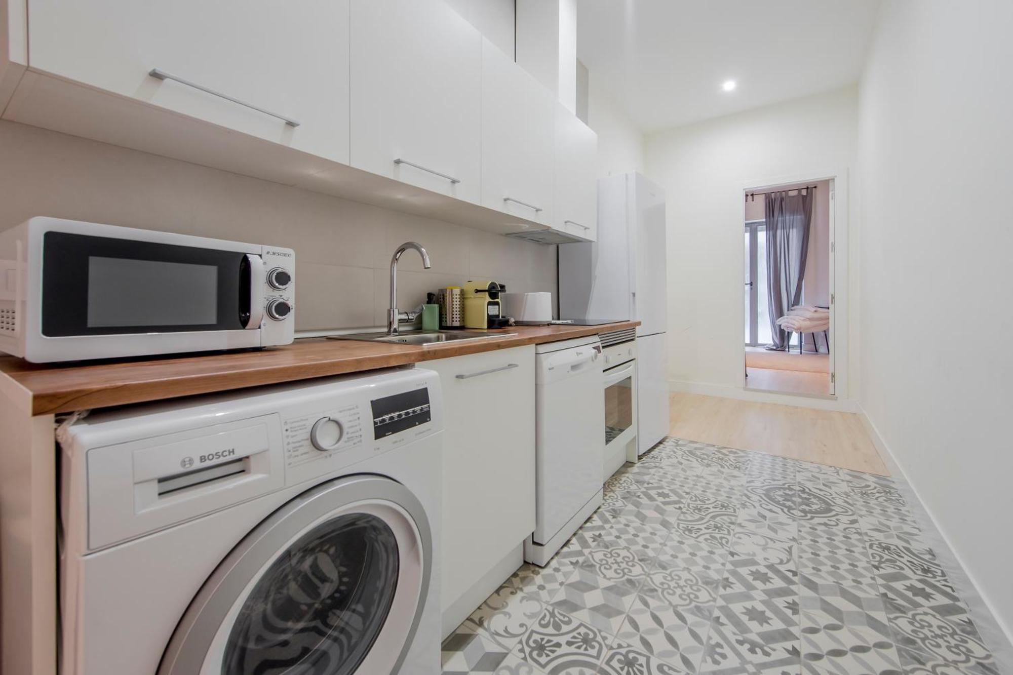 Nuevo Apt Para 7 Pax En Malasana - Gran Via E1 Apartamento *